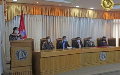 FIRMA CONVENIO DE COOPERACIÓN INTERINSTITUCIONALCÁMARA DE COMERCIO DE ORURO Y LA UNIVERSIDAD PRIVADA DOMINGO SAVIO