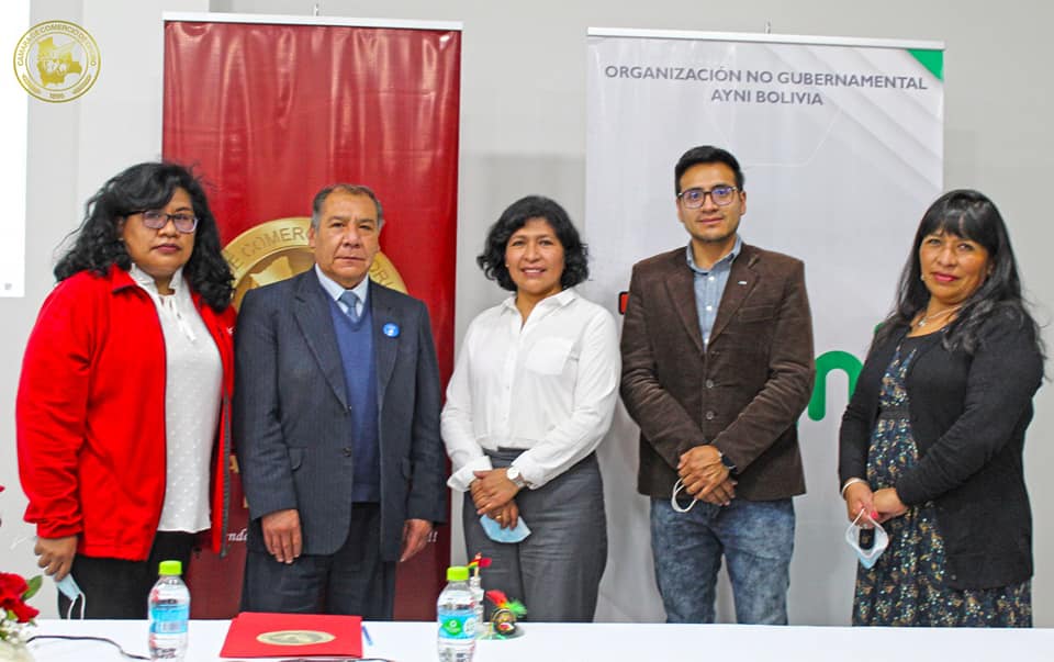 Presentación Taller «Habilidades Digitales» alianza estratégica con ONG AYNI Bolivia en beneficio al Programa Emprendedores «Si yo puedo, Tú puedes»