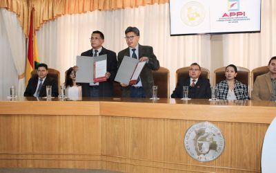 Firma de Convenio Interinstitucional Entre la Cámara de Comercio de Oruro y Asociación de Periodistas y Productores Independientes de Oruro- Appi