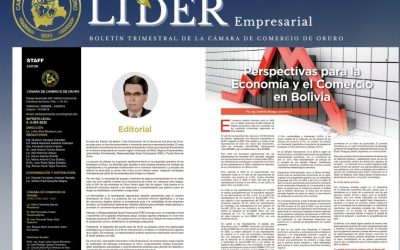 Boletín «Líder Empresarial» 4º Edición de la Cámara de Comercio de Oruro: Promoviendo el Crecimiento y la Innovación Empresarial