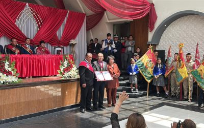 La Cámara de Comercio de Oruro Felicita a nuestro asociado al Ing. Román Rene Tapia Ferrufino, Honrado como Ciudadano Notable por el Consejo Municipal»