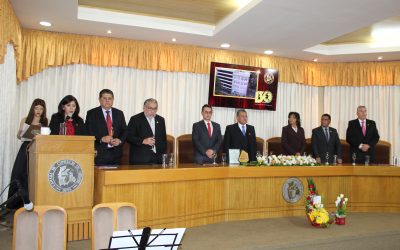 Cámara de Comercio de Oruro celebra 130 años de vida institucional con solemne acto y posesión de nuevo Directorio